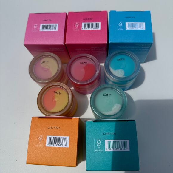 Laneige Lip Sleeping Mask Limited Edition Swirls Berry Orange Vanilla Mint Soda - Picture 5 of 16